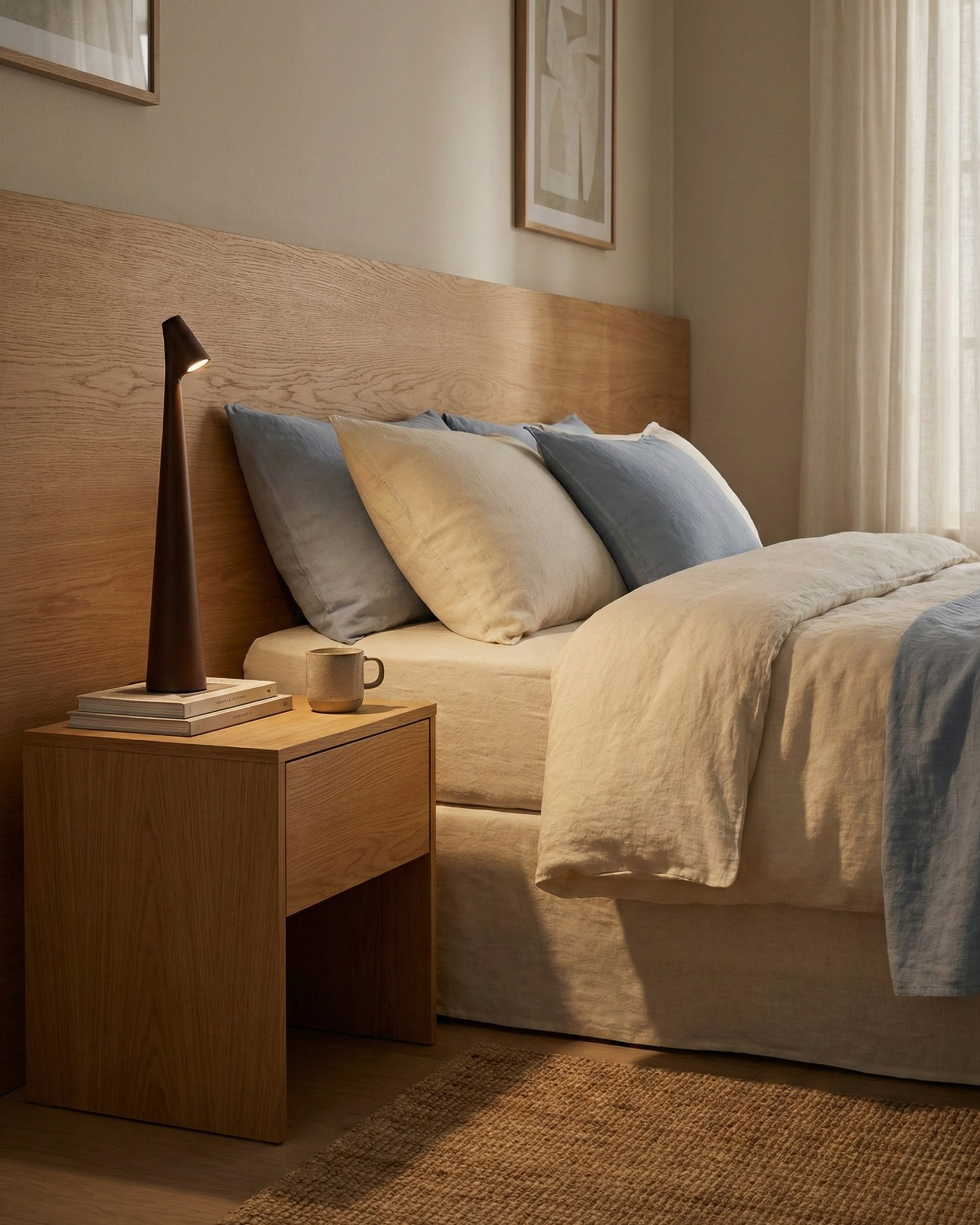 Lampe de Table Sans Fil | NORA Korven studio