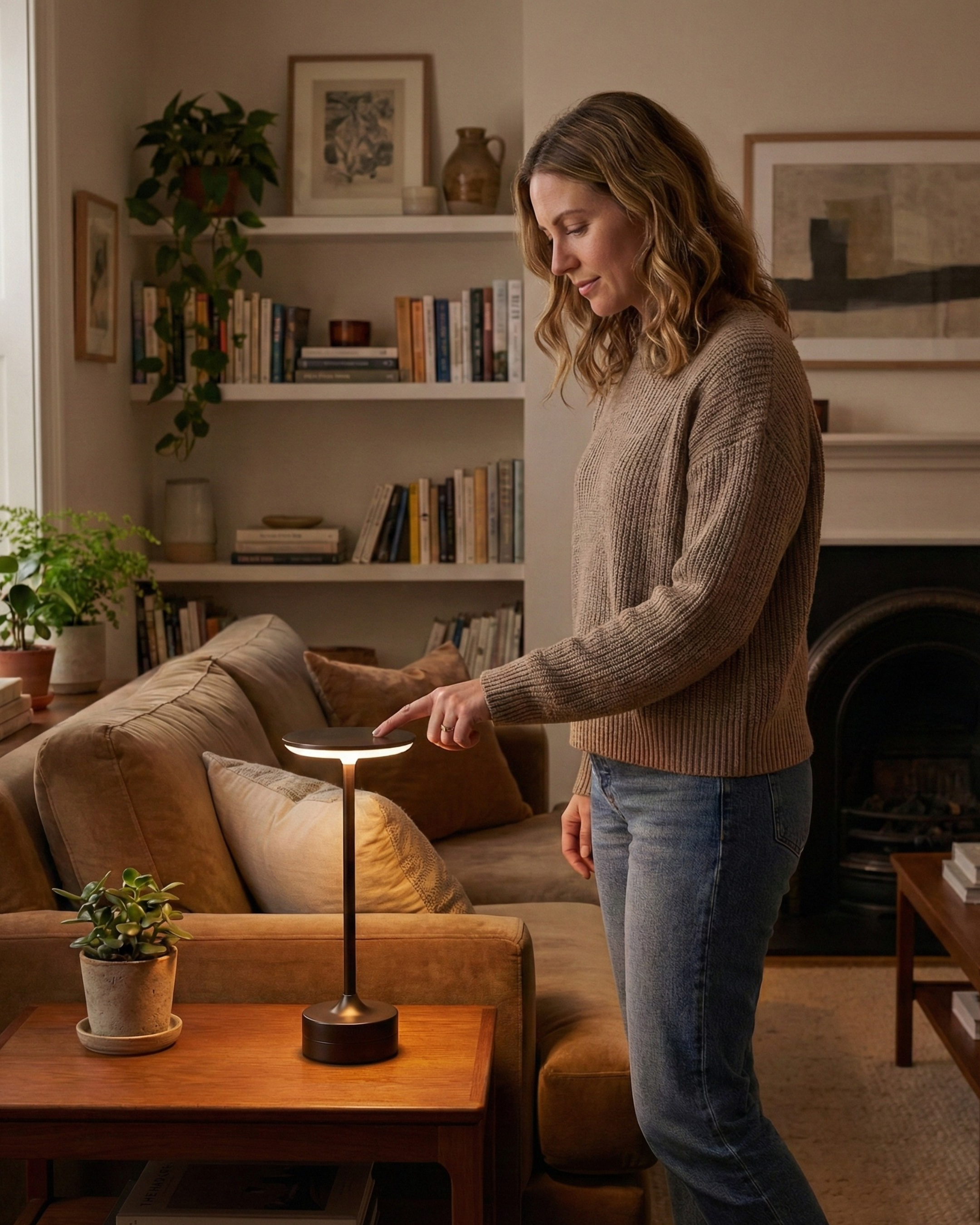 Lampe de Table Sans Fil | LORA Korven studio